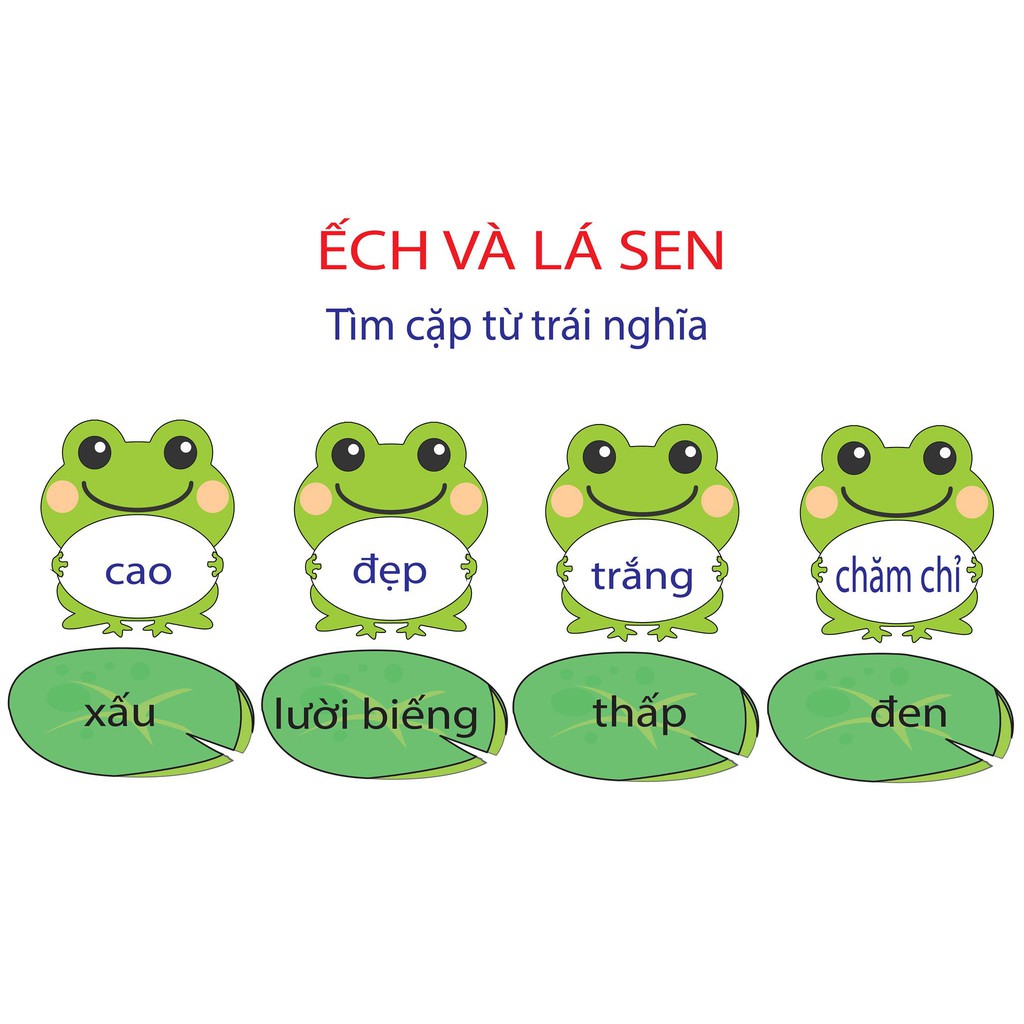 Ếch & Lá sen handmade