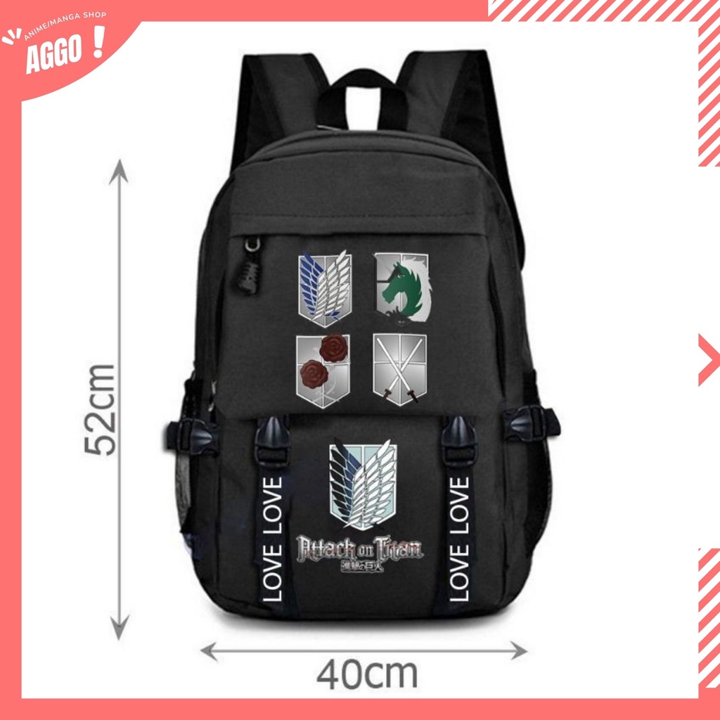 Balo Đi Học Anime Attack On Titan  Cực HOT