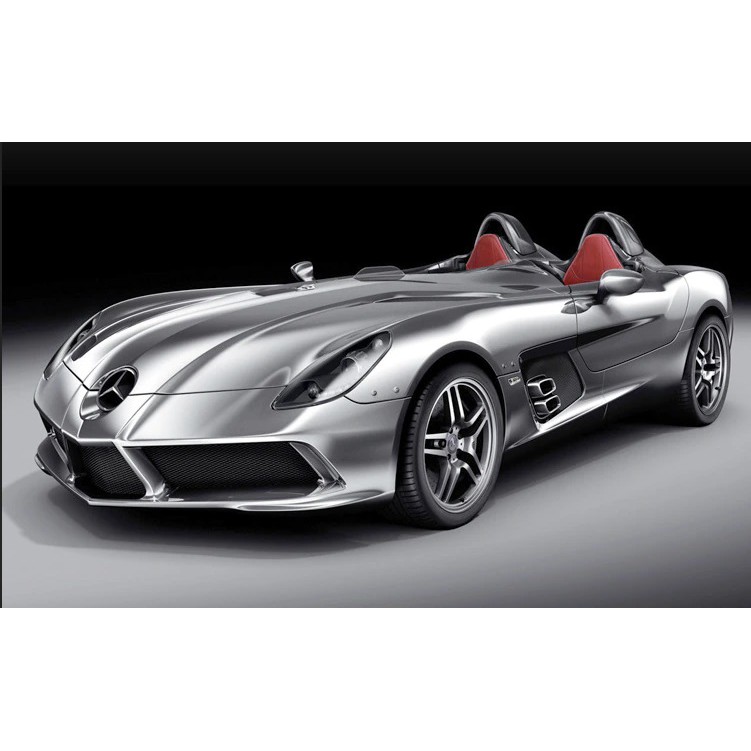 Ô tô Mô hình xe đua cao cấp Mercedes Benz SLR tỉ lệ 1:24 PKHROTO001