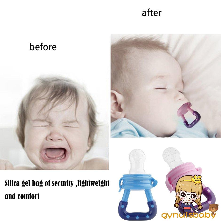 Newborn Baby Food Supplement Fruit Vegetable Baby Feeder Baby Bite Pacifier