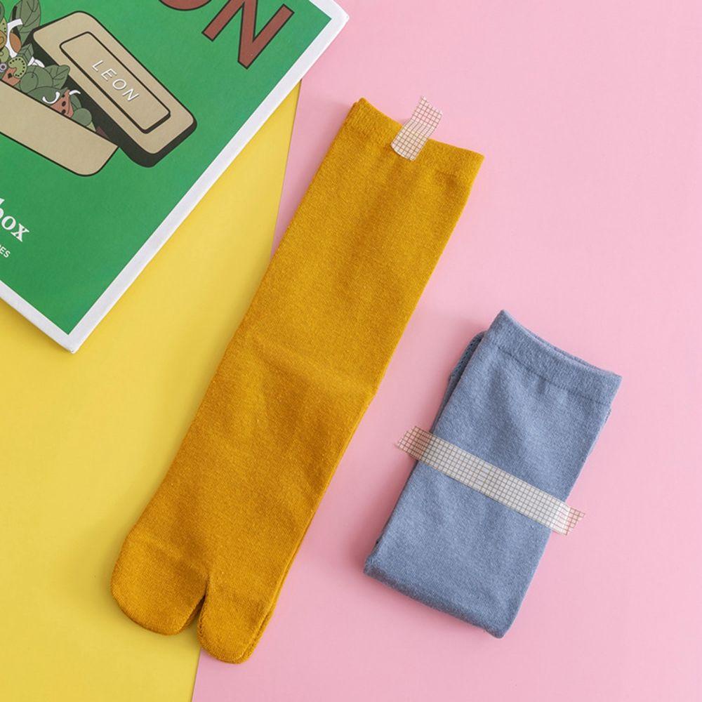 Đôi Vớ Cotton Xỏ Ngón Màu Kẹo Thời Trang Harajuku