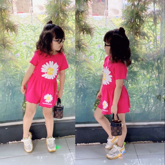 Combo bộ bé gái