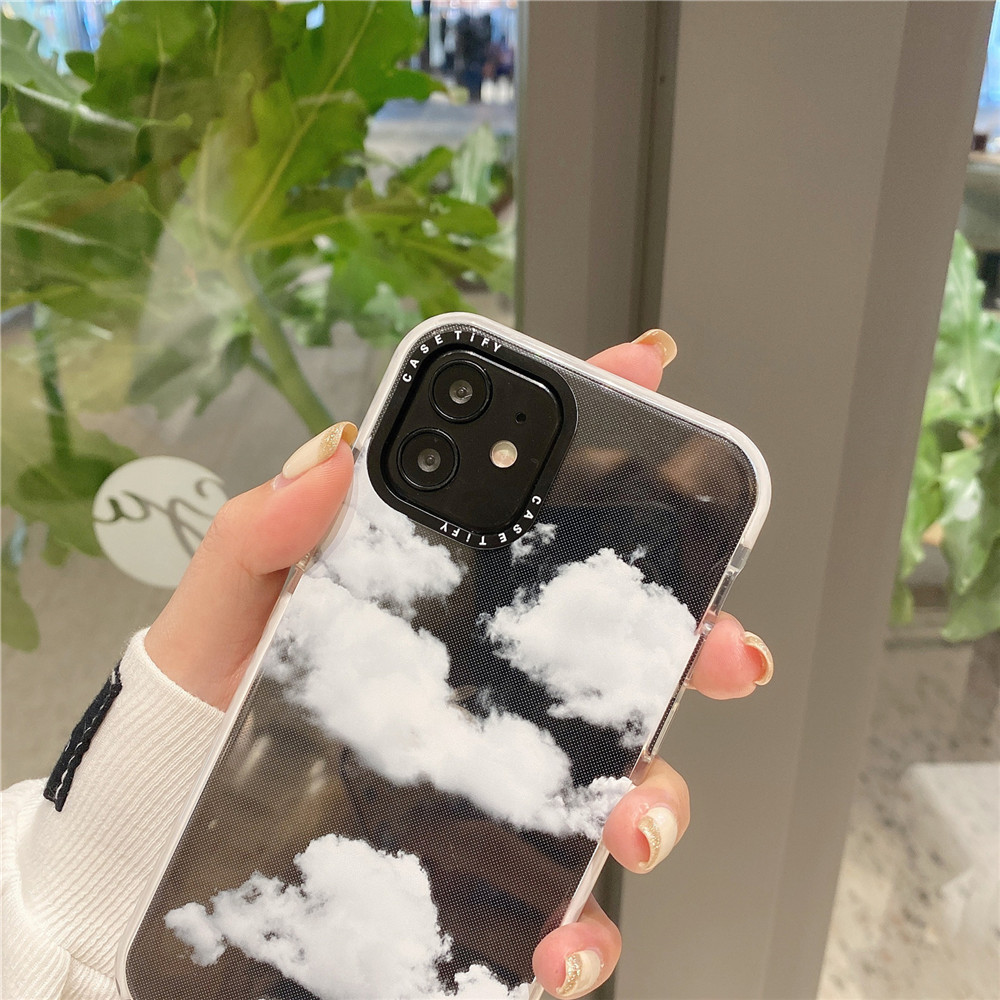 Ốp Lưng Chống Sốc Hình Đám Mây Đáng Yêu Cho Iphone 12pro Max 12mini 11pro Max Xs Max Xr Se 2020 7 8 Plus