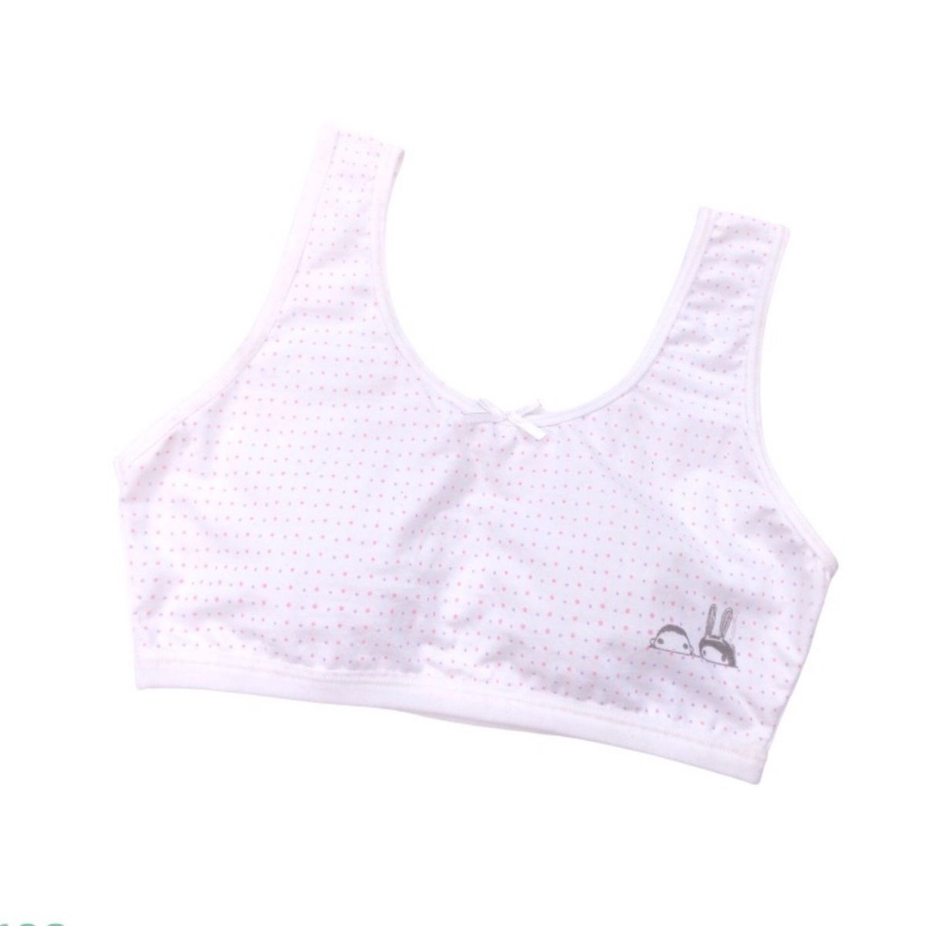 Áo Lá Học Sinh Cho Bé Gái 35-43 Kg Cotton Co&amp;Com AL01109 2 Lớp Có Đệm Mỏng Thoáng Khí Thấm Hút Tốt