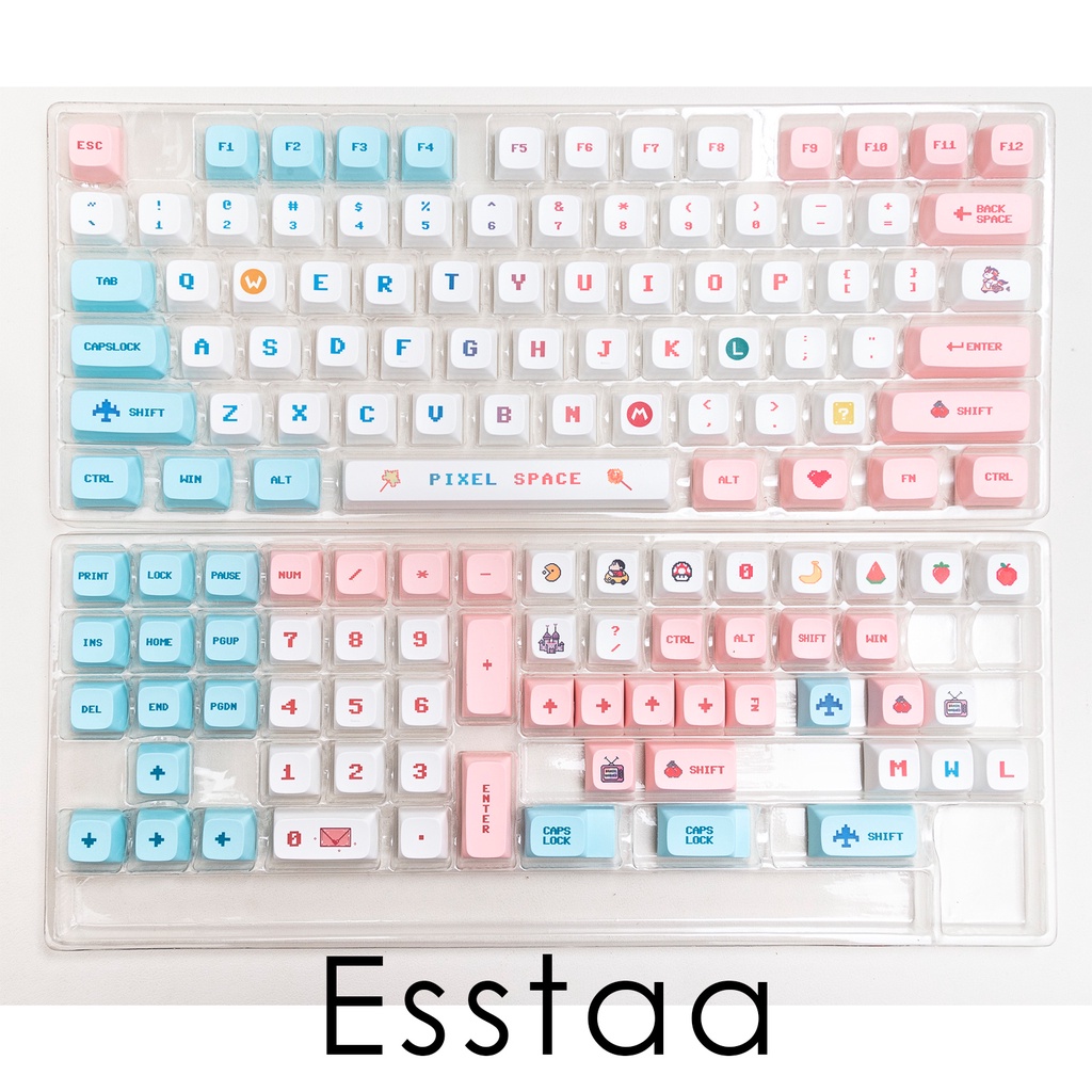 Pixel war key cap 134key XDA highly hot sublimation process