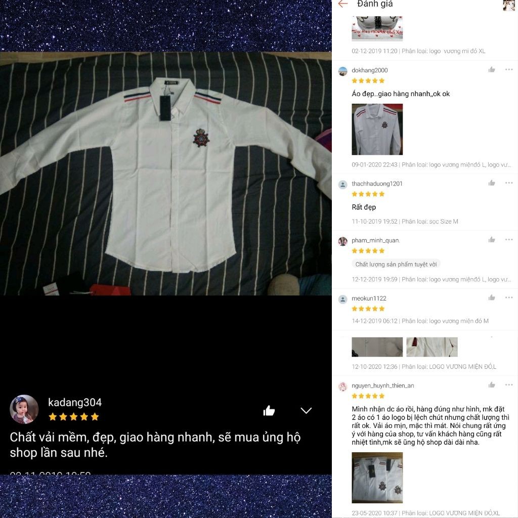 Áo Sơ Mi Nam Dài Tay Thêu Logo Cao Cấp kèm hình thật | BigBuy360 - bigbuy360.vn