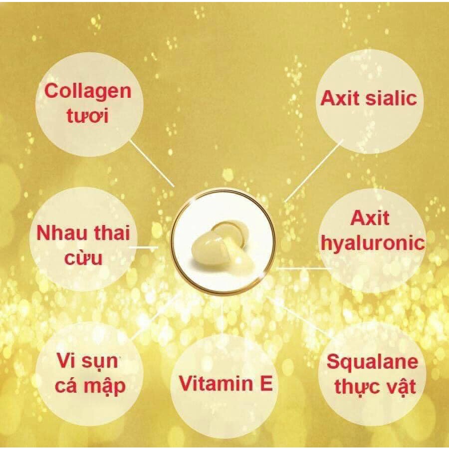 Collagen yến tươi nhật bản gói 30 ngày