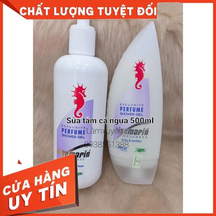 Sữa Tắm Cá Ngựa Algemarin Perfume 500ml Của Đức   mùi thươm ngọt dịu ,nuôi dưỡng làn da trắng sáng ,mịn màng