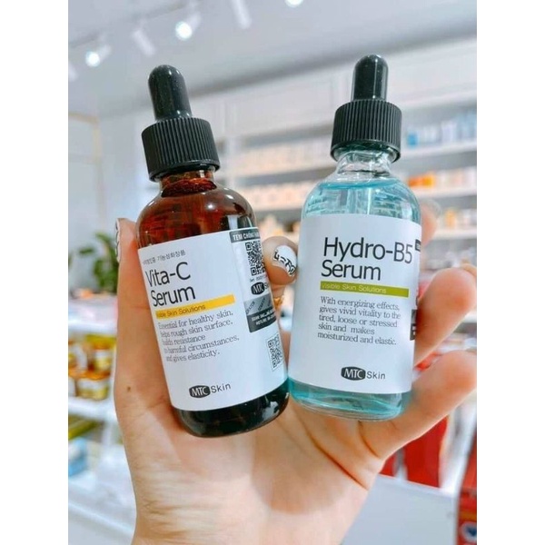 Serum B5 , Vita C , HA  TRẮNG DA , Phục Hồi ,Căng Bóng Da - Chính Hãng MTC Skin Hàn Quốc