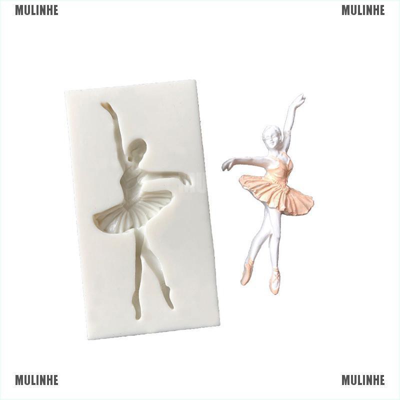 Khuôn Silicone Tạo Hình Trang Trí Bánh Kẹo Hình Vũ Công