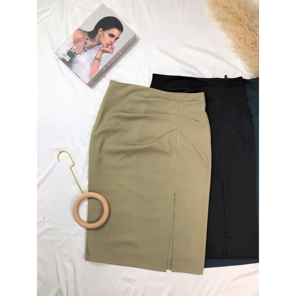 Chân váy bigsize xẻ tà CV0003 Tú Mỡ Đủ size từ 50-85KG | BigBuy360 - bigbuy360.vn