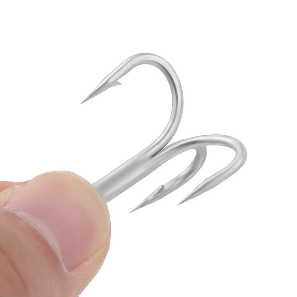 Set 5 lưỡi câu cá nước mặn 4X chống gỉ sét ăn mòn