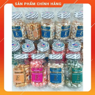 combo 5 viên Vitamin E Skin Mỹ GIAO MÀU NGẪU NHIÊN