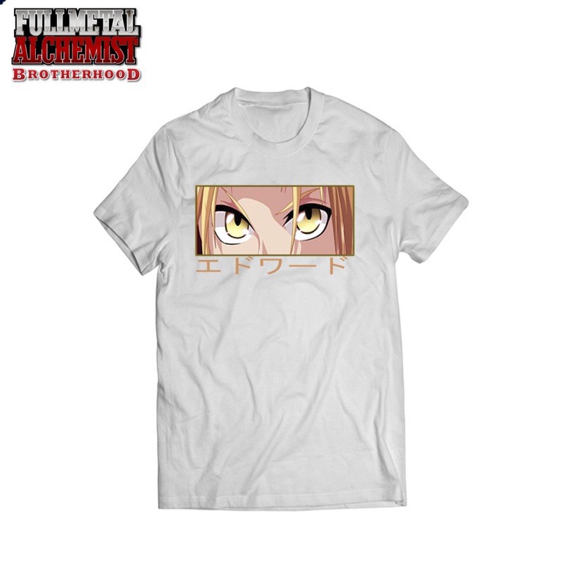 (SALE 50%)Áo in Fullmetal Alchemist x Anisthetics - Edward’s Eyes Anime Shirt - giá rẻ