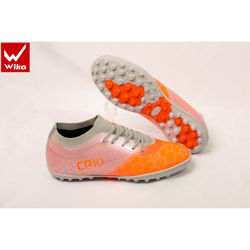 Giày Đá Bóng Wika CP10 Chính Hãng, Giày Đá Banh Sân Cỏ Nhân Tạo Công Phượng Tặng Tất Chống Trơn và Tất Ống ĐồngWika Đồng