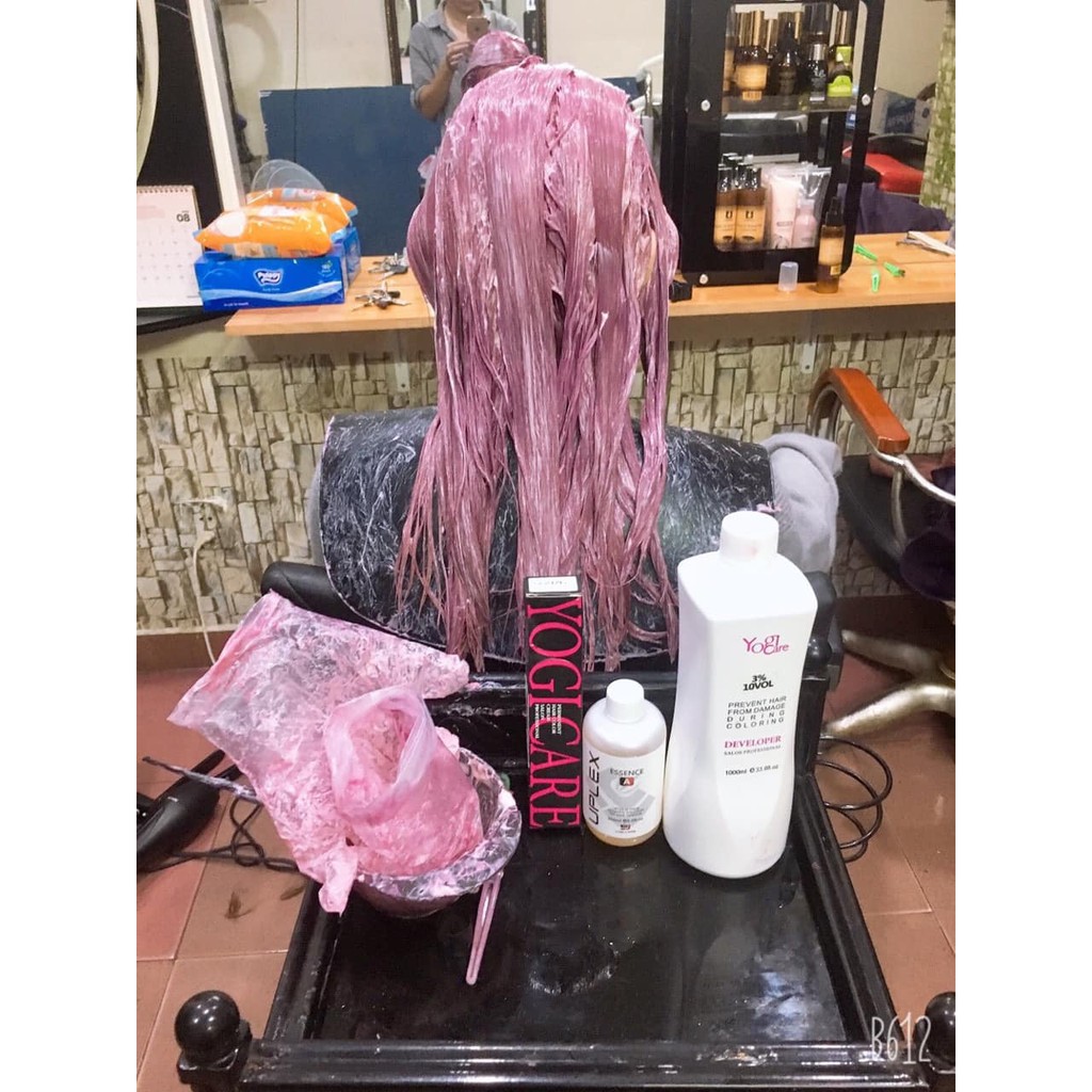 Thuốc Nhuộm Tóc Yogi Care Có Màu Nhuộm Phủ Bạc Cân Bằng Lên Màu Chuẩn Salon
