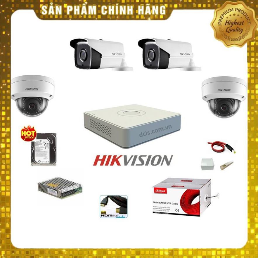 Camera quan sát Mắt Camera ngoài trời Hikvision DS-2CE16C0T-IRP 1MP (nhựa)