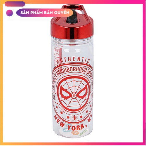 Bình nước bebé FASHION LARGE TRITAN SPIDERMAN 580ML
