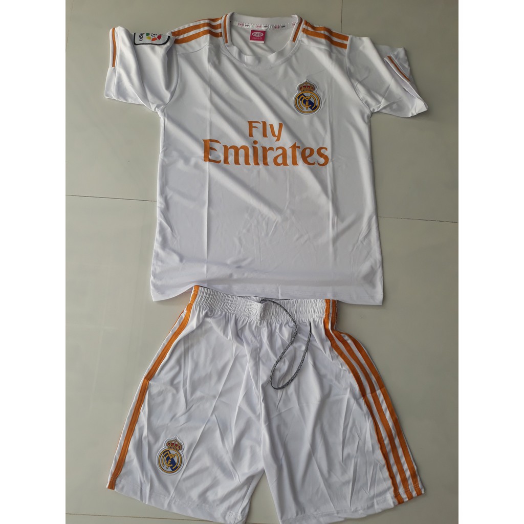 *Sale sốc* ÁO BÓNG ĐÁ LB Real Madrid 2019 – 2020 Sân Nhà Màu Trắng