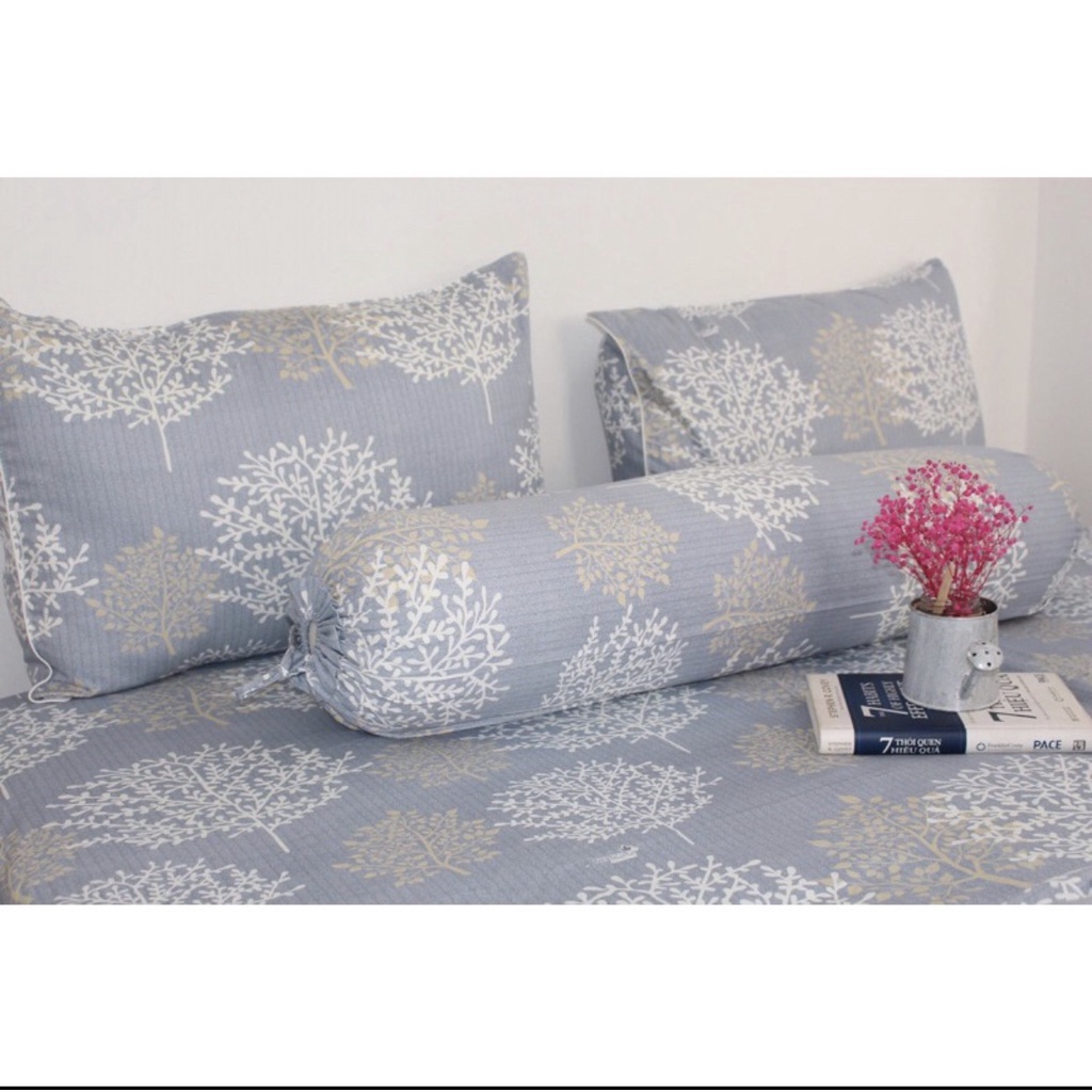 Bộ Drap Cotton 100% Thắng Lợi chính hãng IN LOGO THẮNG LỢI, giặt được bằng tay và máy (ảnh Thật)