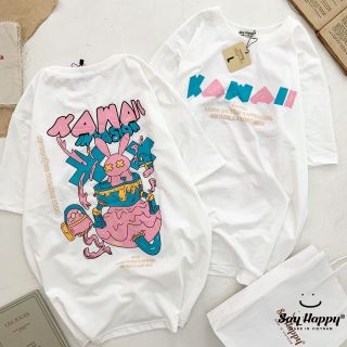 Áo thun in hình ulzzang - ẢNH THẬT
