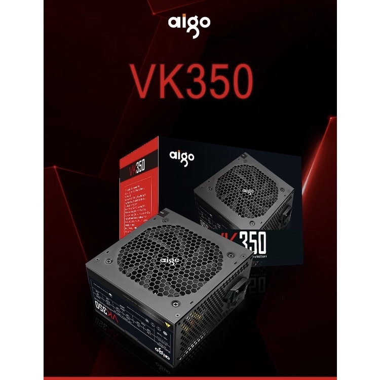 Nguồn Máy Tính AIGO VK350 350W | Chính Hãng Bảo Hành 36 Tháng