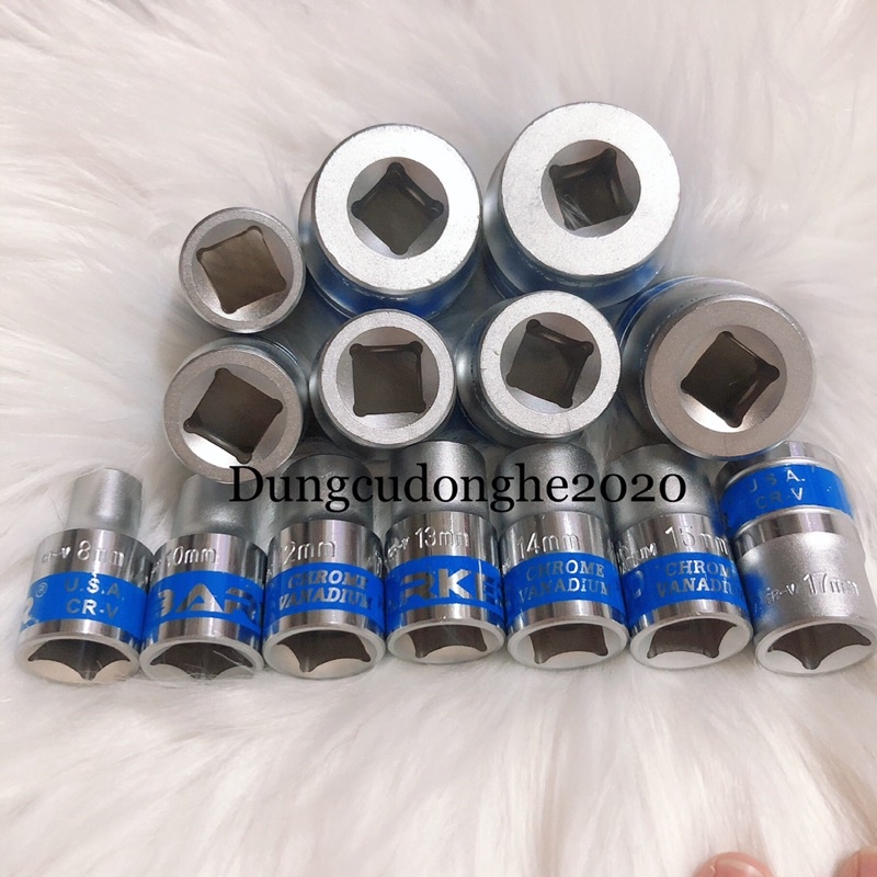 BỘ ĐẦU TUÝP, ĐẦU KHẨU BARKER/TOP 1/2 8,10,12,13,14,15,17,19,21,22,24,27,30,32