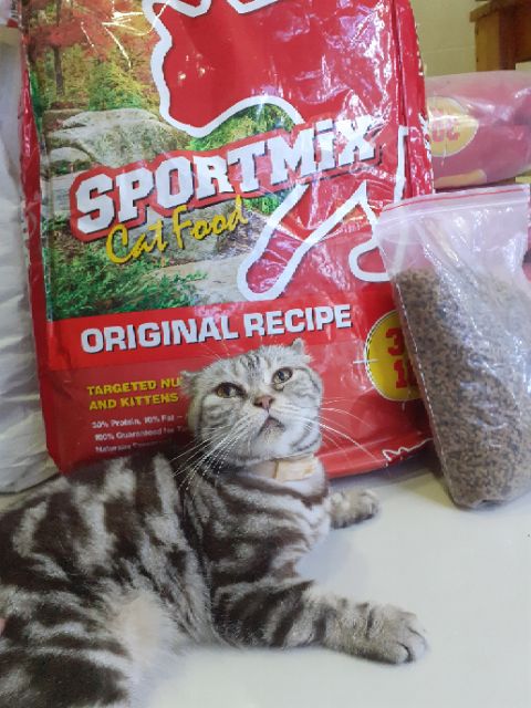 1 kí thức ăn cho mèo hãng Sportmix nhập mĩ chính ngạch