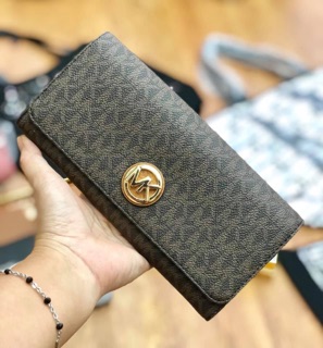 💋 VÍ MICHAEL KORS LOGO MK 💋