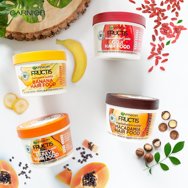 Ủ tóc trái cây đa năng Garnier Fructis 390ml Pháp | BigBuy360 - bigbuy360.vn