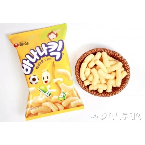 [Hàng Nội Địa] Snack Vị Chuối Nongshim Hàn Quốc 75g [농심] 바나나킥 75G