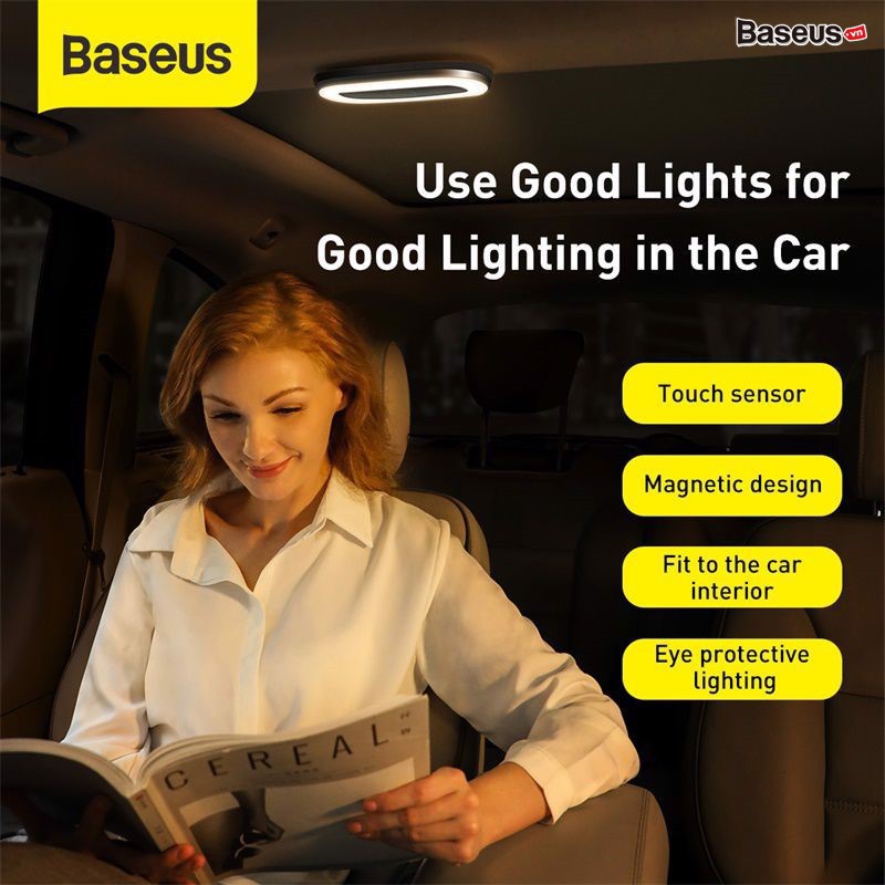 Đèn hỗ trợ đọc sách trên xe hơi Baseus