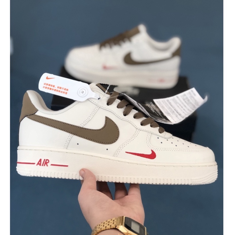 [More&More] Giày Sneaker AF1 custom vệt nâu chất lượng nguyên bản cao cấp MSN2371 | BigBuy360 - bigbuy360.vn