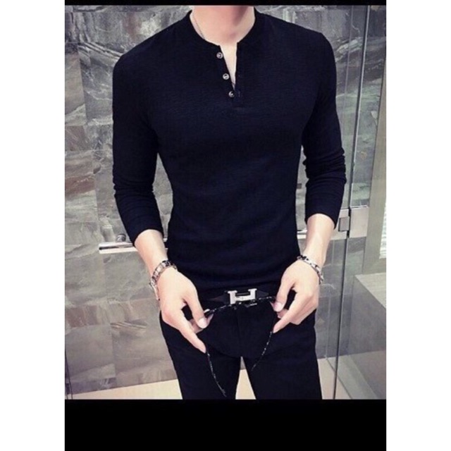 Áo thun dài tay thu đông thời trang - M L XL - DT139