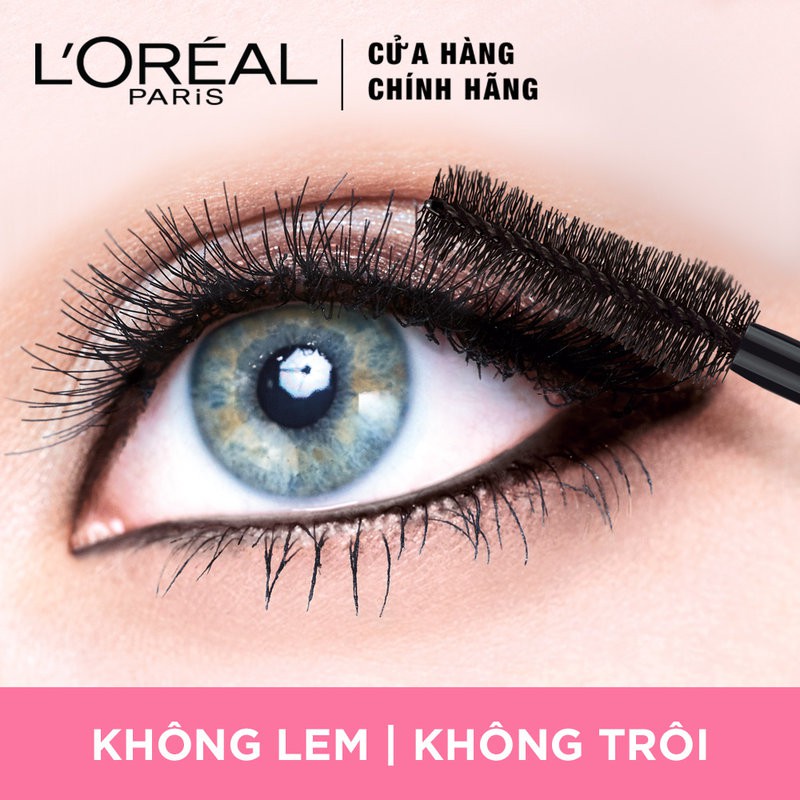 Mascara L'Oreal Không Trôi, Làm Dày &amp; Dài Mi Makeup Voluminous Lash Paradise Waterproof Mascara 8.5ml