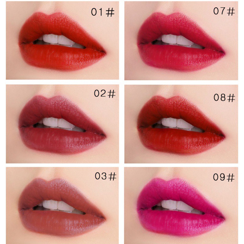 [Hàng mới về] Son lì màu đẹp mắt chống nước lâu trôi