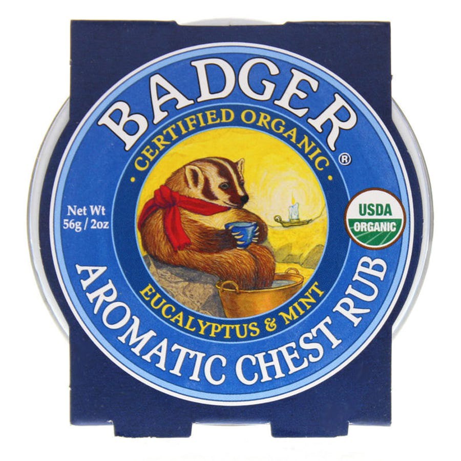 [Badger] Sáp bôi ấm ngực hữu cơ 56g