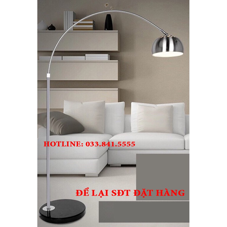 Đèn đứng để sàn BOW cao cấp tráng trí nội thất - đã bao gồm bóng led cao cấp