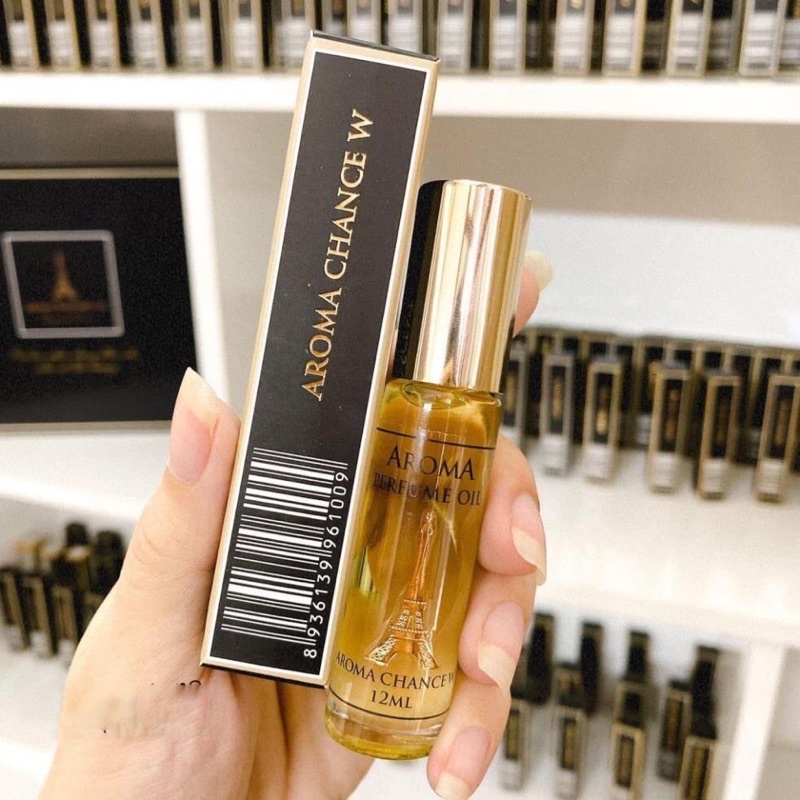 Tinh dầu nươc hoa pháp lăn Aroma pháp 12ml.