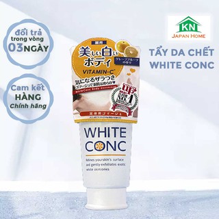 Tẩy da chết toàn thân White Conc dướng trắng da tự nhiên