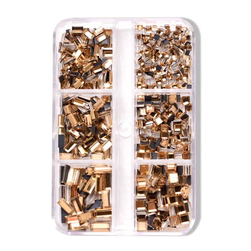 Set 1000 Hạt Đá 3D Nhiều Màu Trang Trí Móng Tay Nghệ Thuật