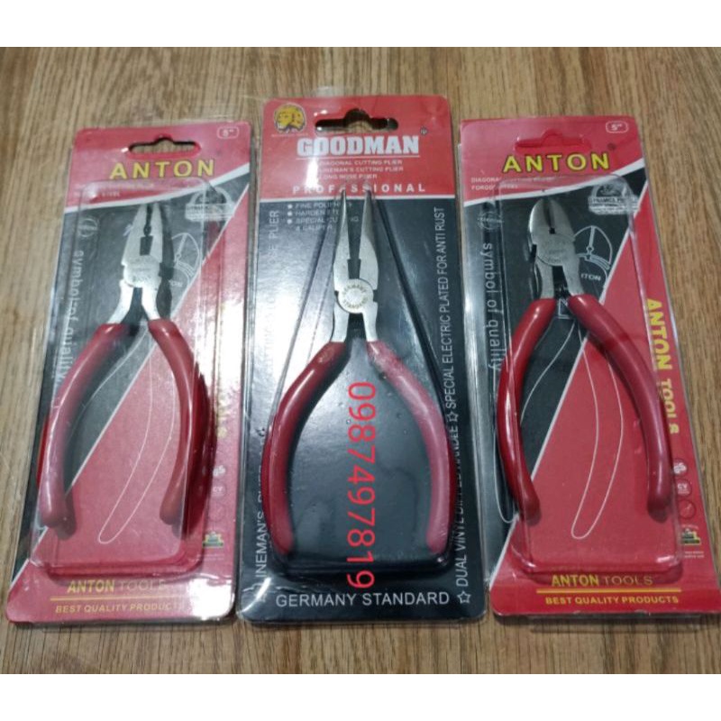 Combo 3 Kìm 5in Nhọn - Bằng - Cắt Màu Sắc Ngẫu Nhiên