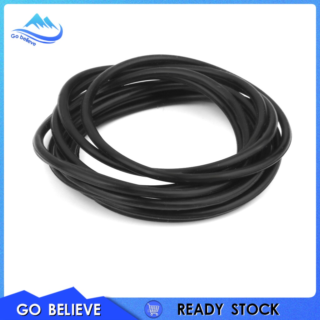 Set 20 Dây Buộc Tóc Silicone Co Giãn Màu Đen