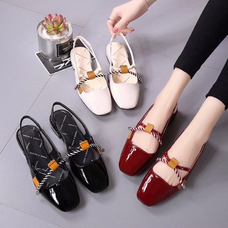 Giày búp bê phong cách vintage xinh xắn cho nữ