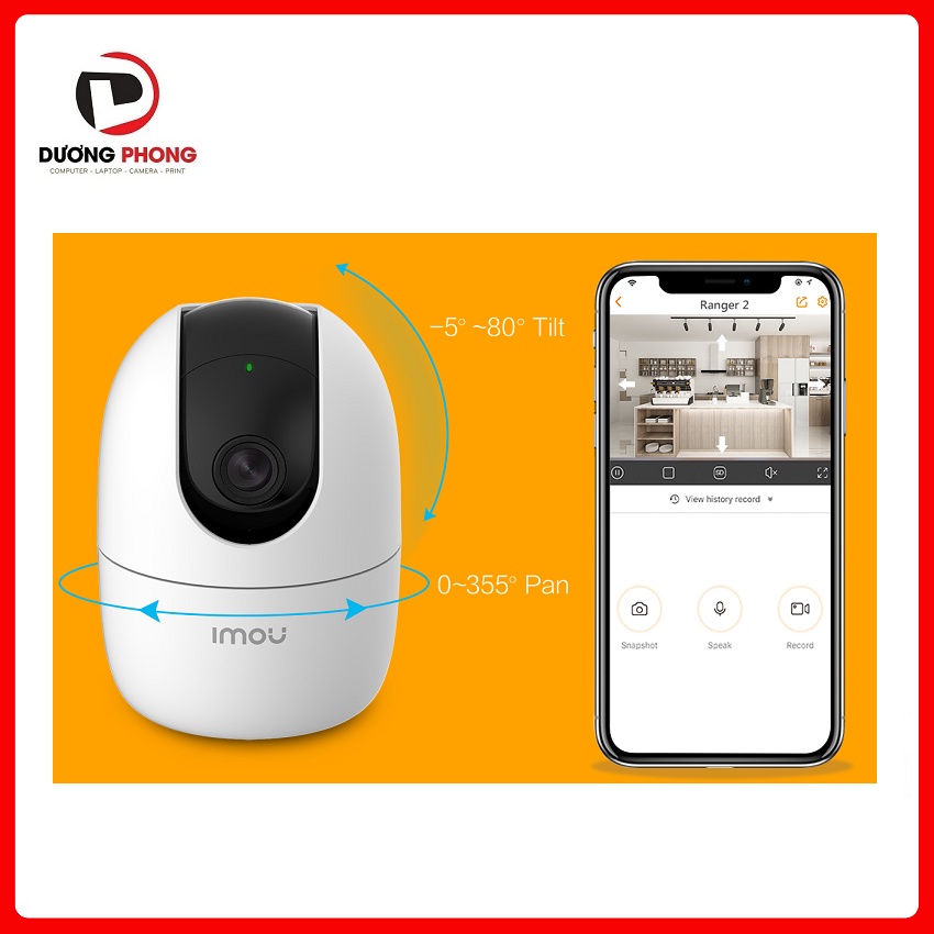 Camera IP WIFI IMOU IPC - A22EP 2.0MB FullHD 1080 - Chính hãng