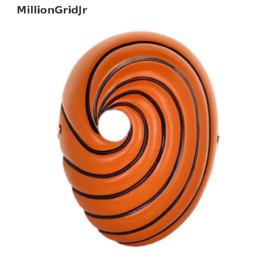 Mặt Nạ Hóa Trang Uchiha Obito Màu Cam Bằng Nhựa Resin Dịp Halloween