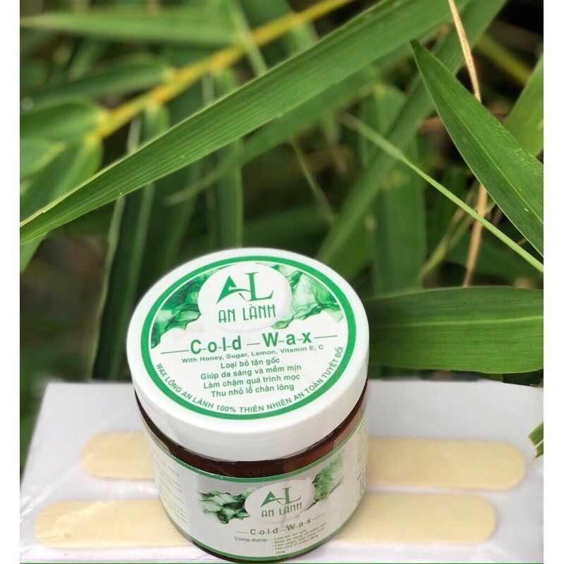 SÁP WAX TRIỆT LÔNG AN LÀNH 350g( tặng kèm 50 giấy và 2 que lấy)