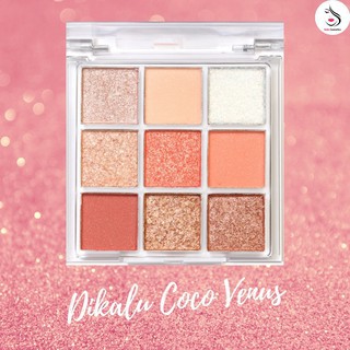 Phấn Mắt DIKALU COCO VENUS 9 Ô Màu Nhũ Lấp Lánh | BigBuy360 - bigbuy360.vn