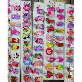 Kẹp tóc mái trẻ em lò xo lúc lắc