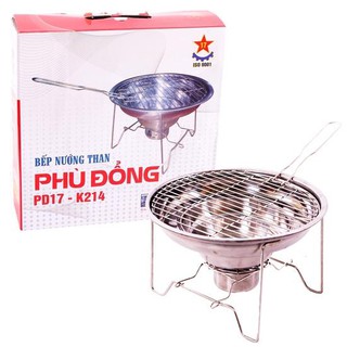 Bếp nướng than hoa Phù Đổng - inox